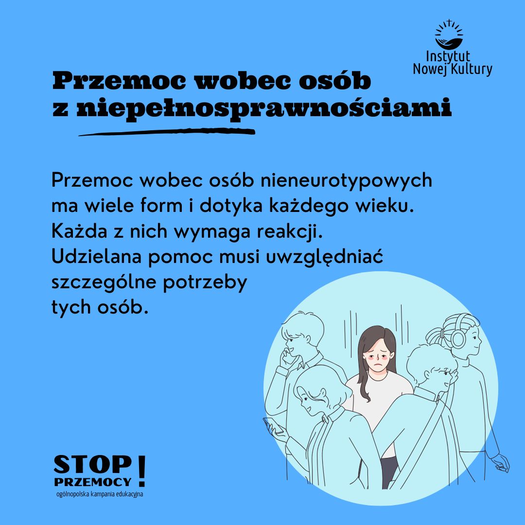 STOP Przemocy - Przemoc wobec osób nieneurotypowych